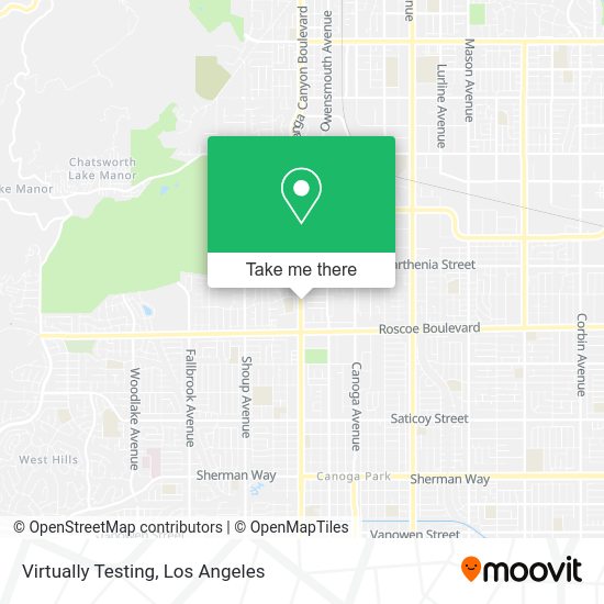 Mapa de Virtually Testing