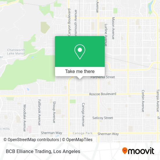 Mapa de BCB Elliance Trading