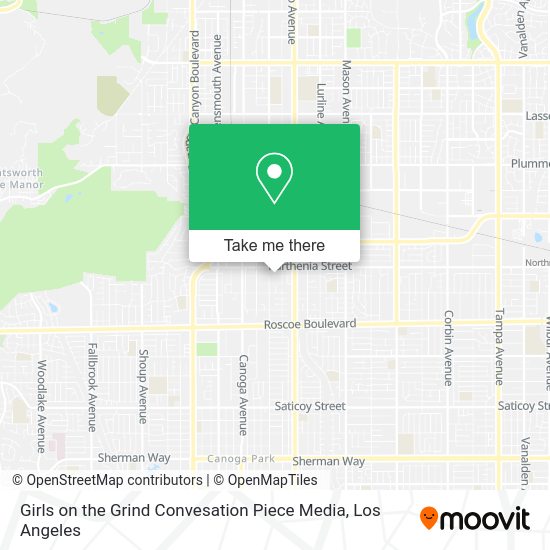 Mapa de Girls on the Grind Convesation Piece Media