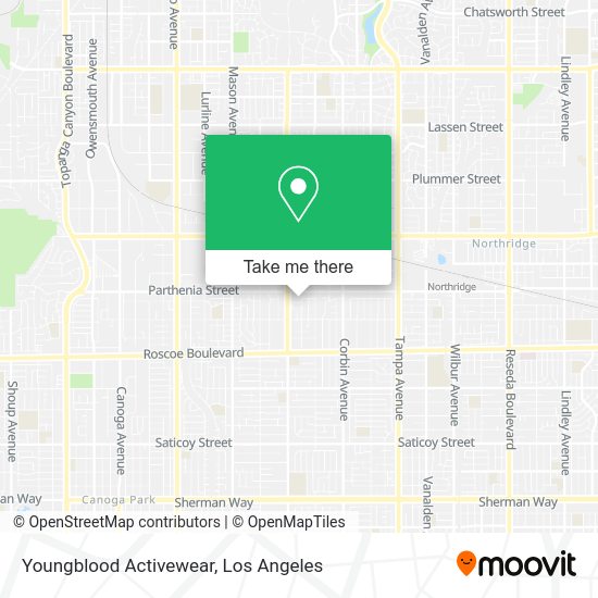 Youngblood Activewear map