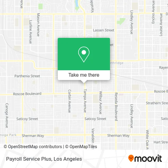 Payroll Service Plus map