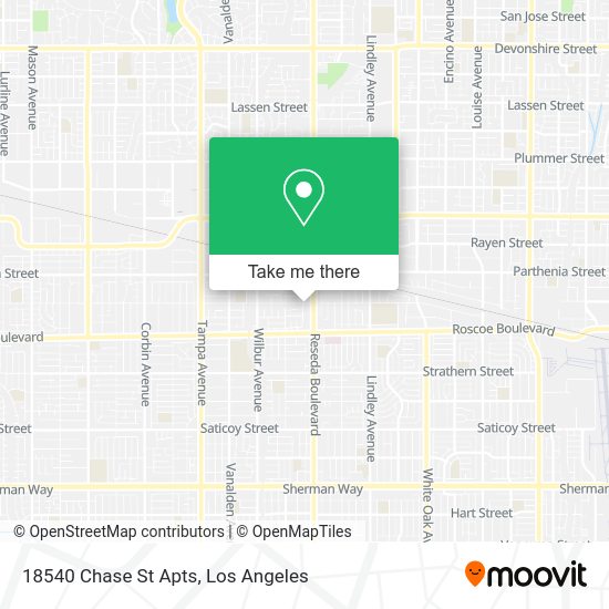 18540 Chase St Apts map