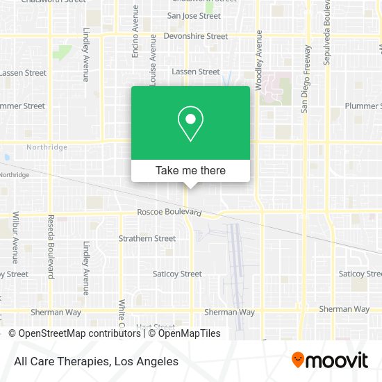 Mapa de All Care Therapies