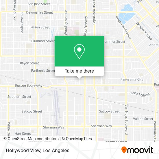 Mapa de Hollywood View