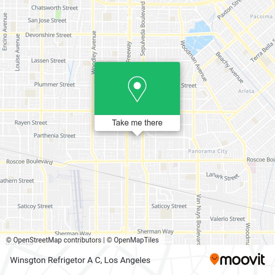 Winsgton Refrigetor A C map
