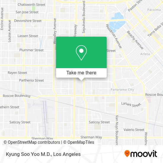 Kyung Soo Yoo M.D. map
