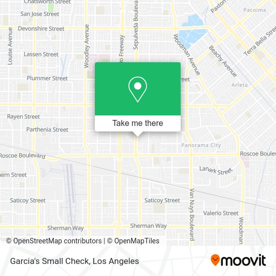 Garcia's Small Check map