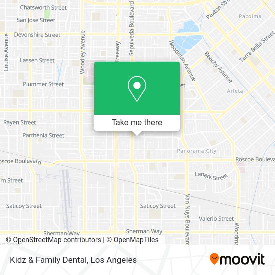 Kidz & Family Dental map