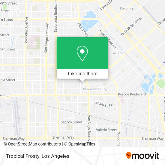 Tropical Frosty map