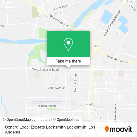 Oxnard Local Experts Locksmith Locksmith map