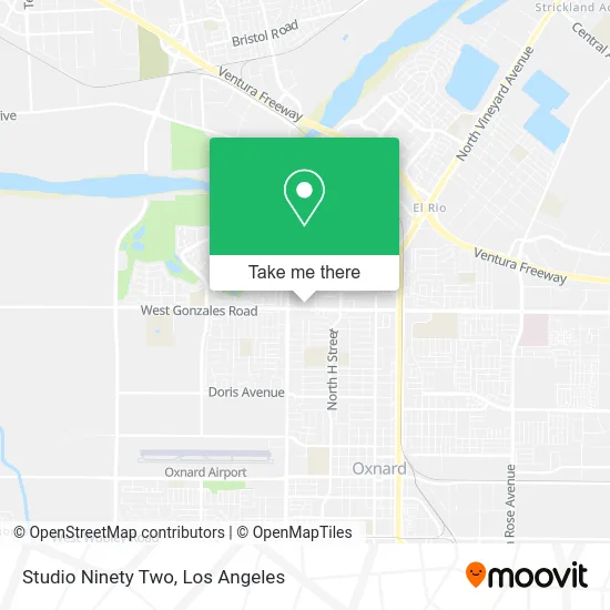 Studio Ninety Two map