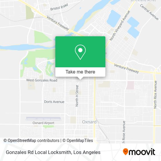 Mapa de Gonzales Rd Local Locksmith