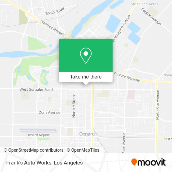 Frank's Auto Works map