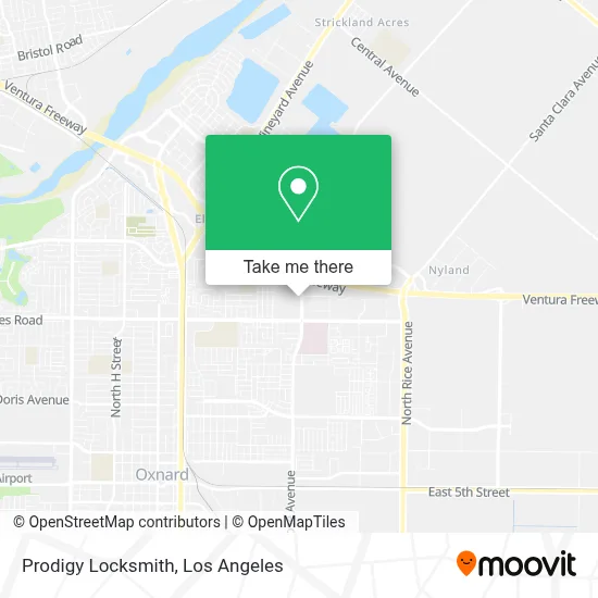 Prodigy Locksmith map