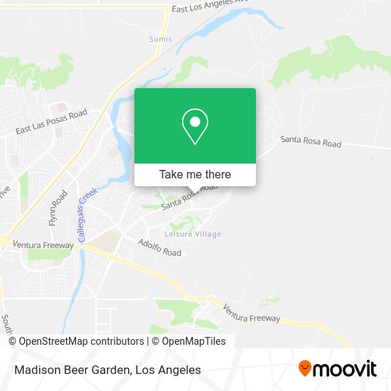 Madison Beer Garden map