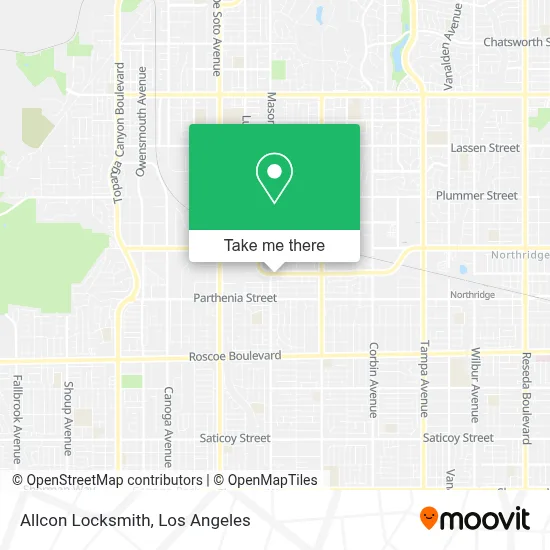 Allcon Locksmith map
