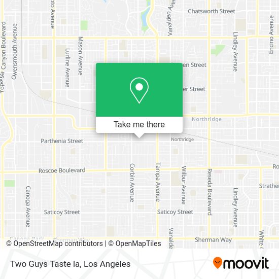 Two Guys Taste la map