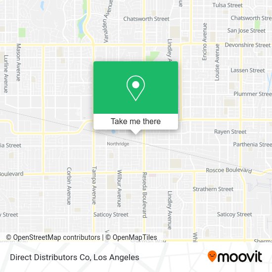 Direct Distributors Co map