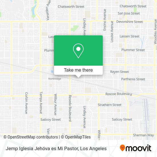 Mapa de Jemp Iglesia Jehóva es Mi Pastor
