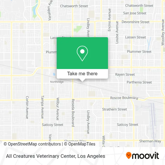 All Creatures Veterinary Center map