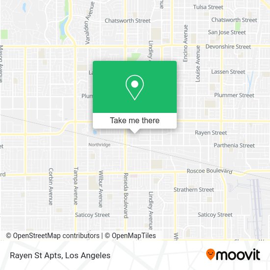 Mapa de Rayen St Apts