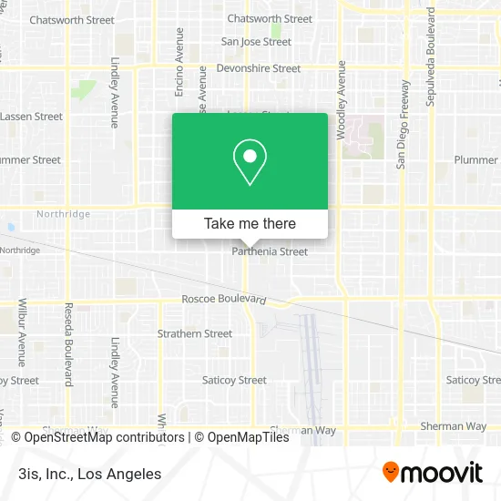 3is, Inc. map