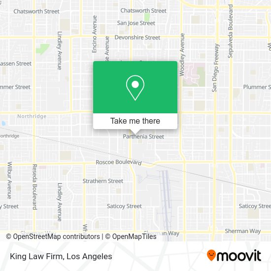 Mapa de King Law Firm