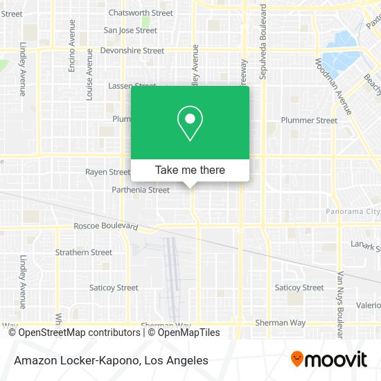 Mapa de Amazon Locker-Kapono