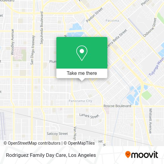 Rodriguez Family Day Care map
