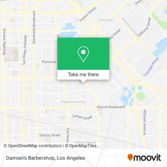 Damian's Barbershop map