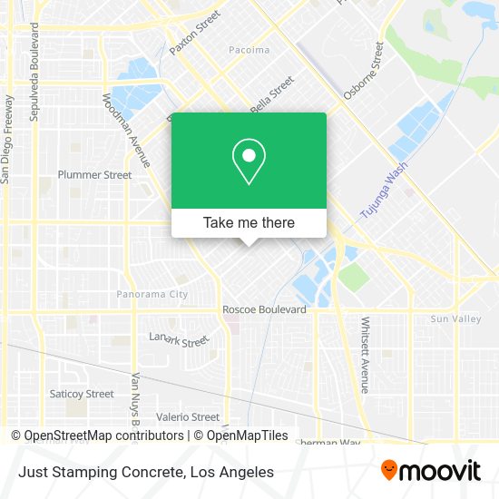 Mapa de Just Stamping Concrete