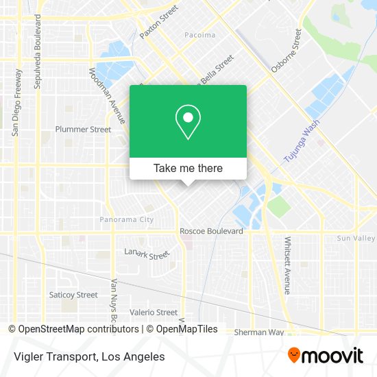 Mapa de Vigler Transport