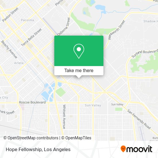 Hope Fellowship map