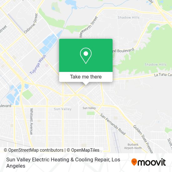 Sun Valley Electric Heating & Cooling Repair map