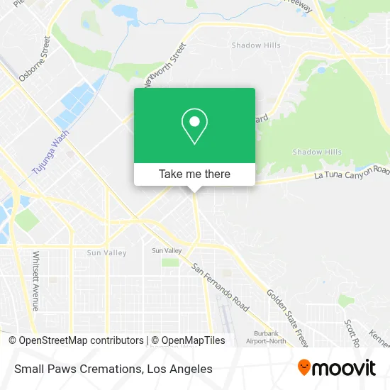 Small Paws Cremations map