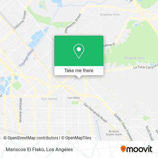 Mariscos El Flako map