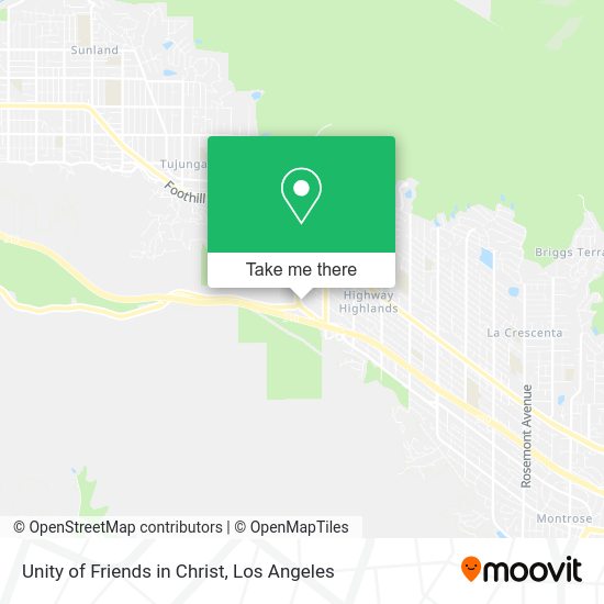 Mapa de Unity of Friends in Christ