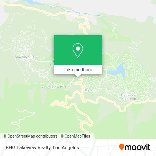 Mapa de BHG Lakeview Realty
