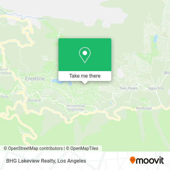 BHG Lakeview Realty map