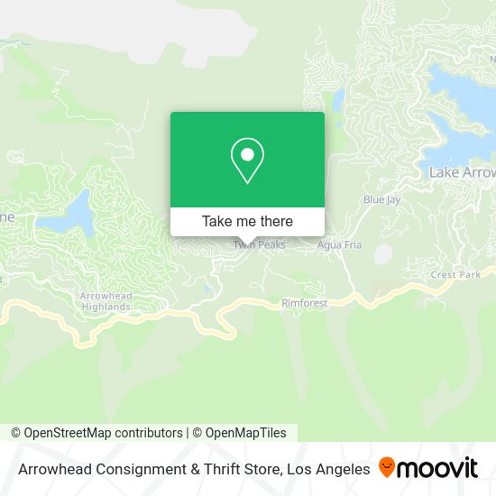 Arrowhead Consignment & Thrift Store map