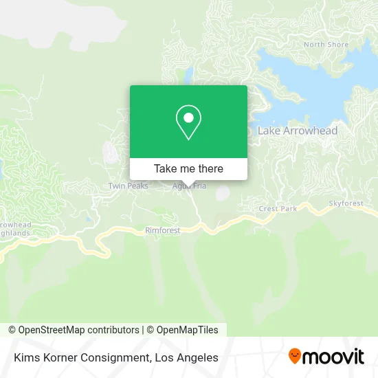 Kims Korner Consignment map