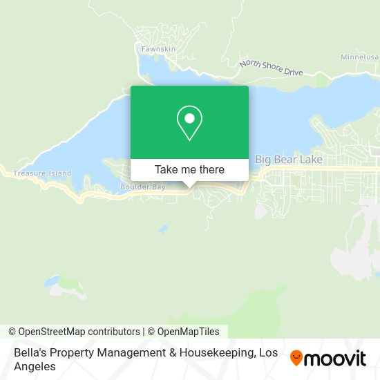 Mapa de Bella's Property Management & Housekeeping