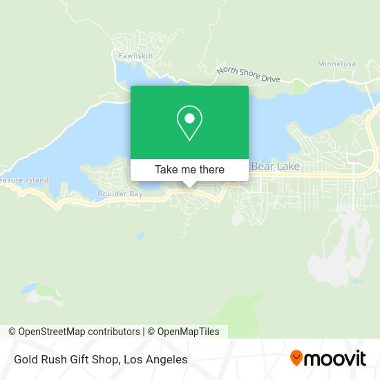 Gold Rush Gift Shop map