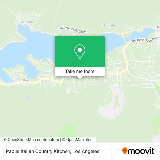 Paolis Italian Country Kitchen map