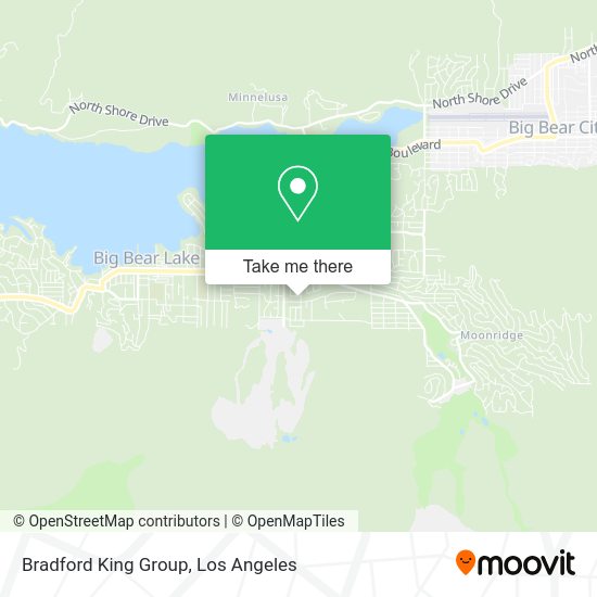 Bradford King Group map