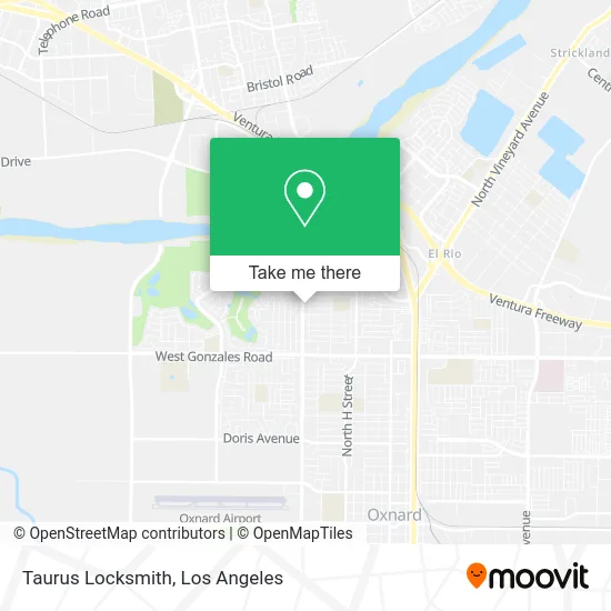 Taurus Locksmith map