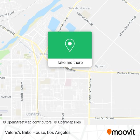 Valerio's Bake House map