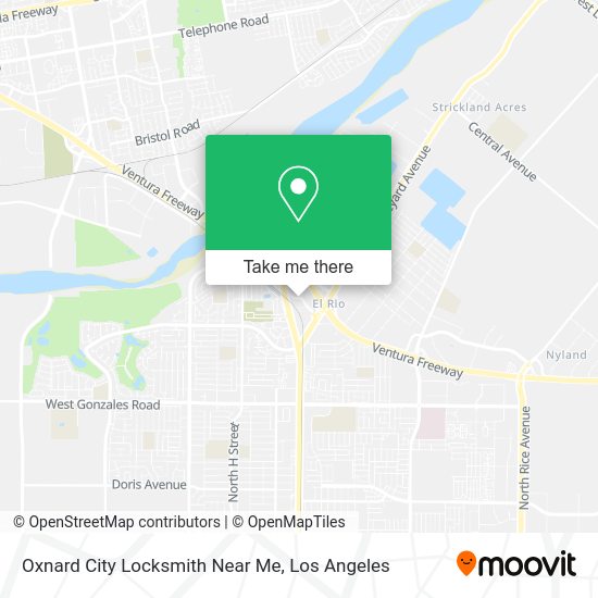 Oxnard City Locksmith Near Me map