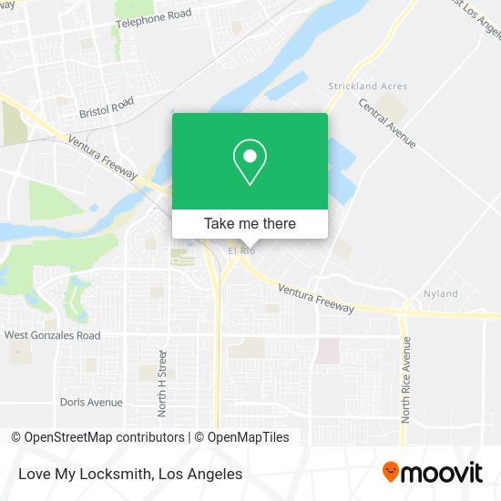 Love My Locksmith map