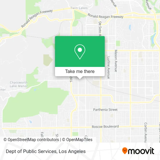 Dept of Public Services map